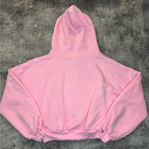 Blogilates Women’s Marshmallow Full Zip Hooded Sweatshirt - Pink Size XS NWT - Picture 10 of 10